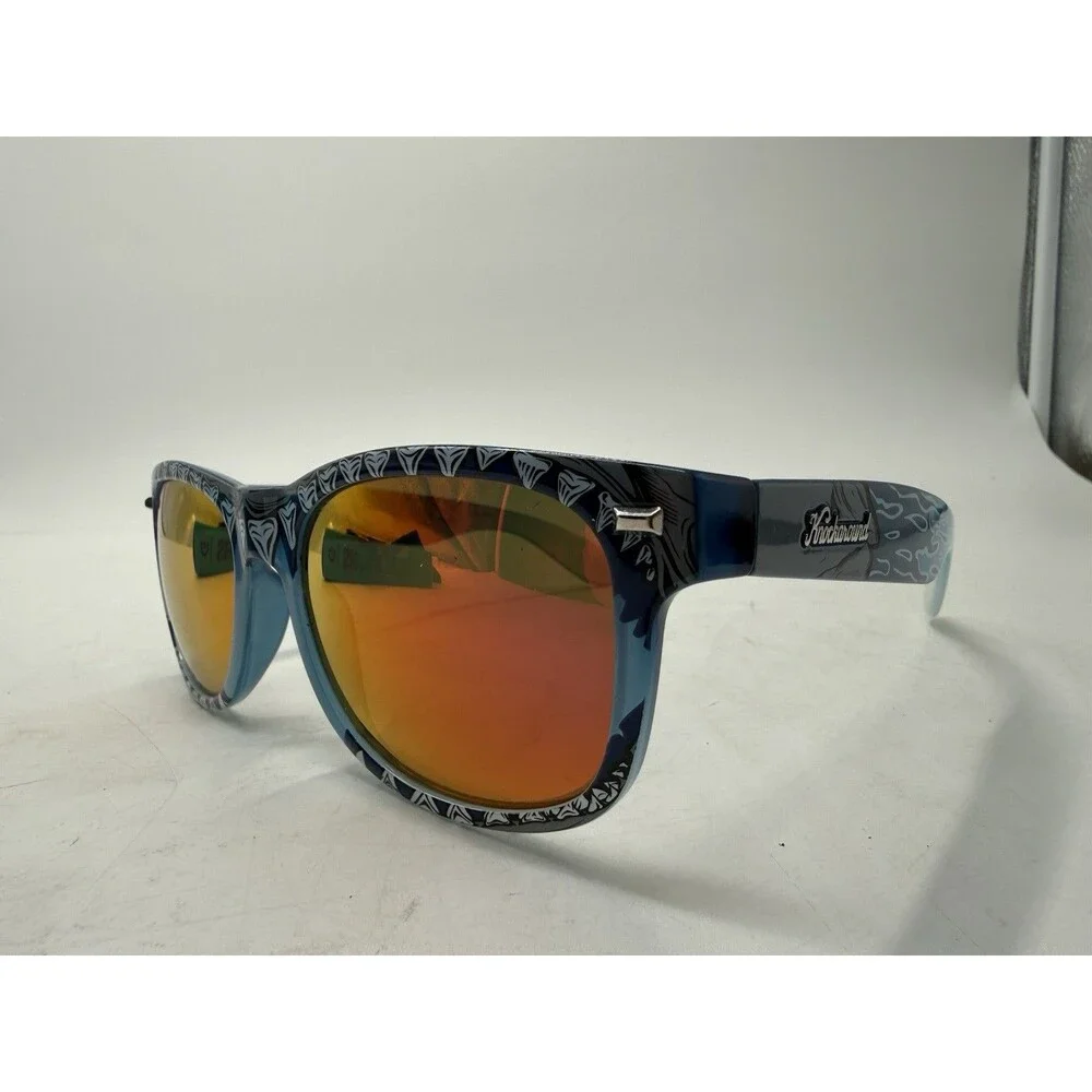 Knockaround X Discovery SHARK WEEK 2022 Fort Knocks Polarized Premium Sunglasses